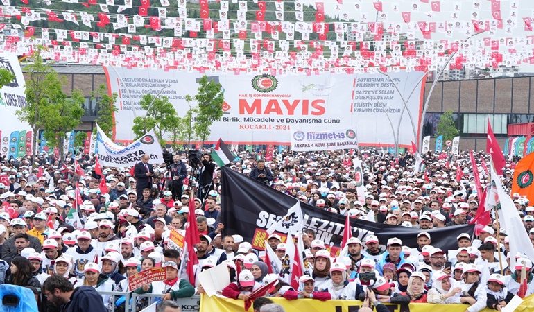 Kocaeli’de Hizmet-İş 1200 üye ile 1 Mayıs’ta Bursa’da