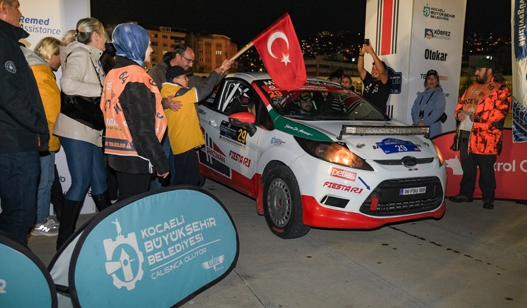 Kocaeli’de ralli heyecanı