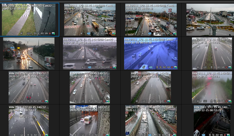 Kocaeli’de trafik 6 bin kamera ile 7/24 takip ediliyor