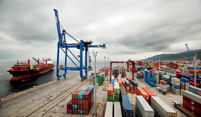 Kocaeli’deki limanlardan 45 milyar 111 milyon dolarlık ihracat gerçekleşti