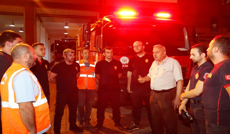 Kocaeli’den Marmaris’teki yangın söndürme çalışmalarına destek