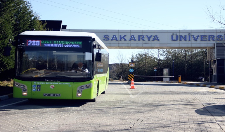 Kocaeli’den Sakarya Üniversitesine Hat 280 ile ulaşım