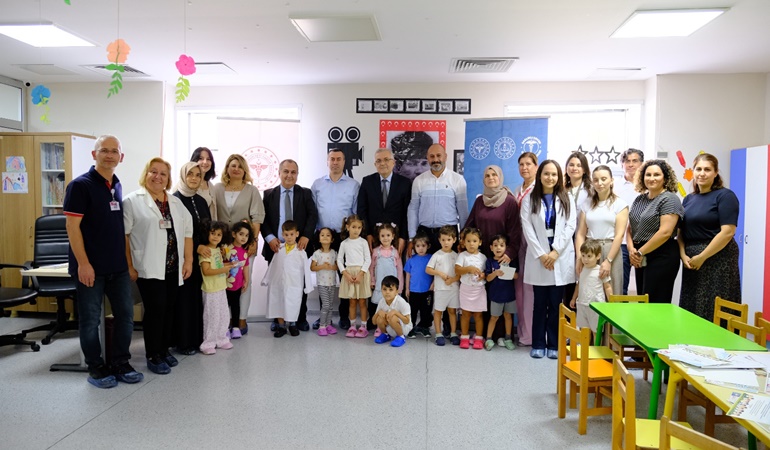 Kocaeli Devlet Hastanesi kreşinde farkındalık etkinliği