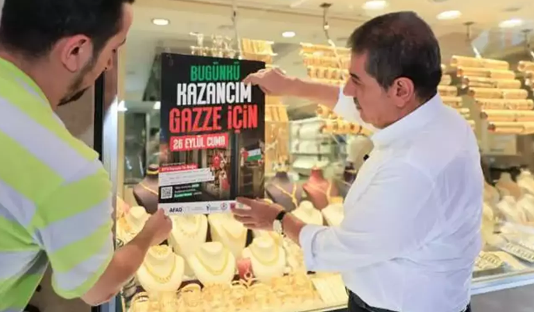 Kocaeli esnafı bir günlük gelirini Gazze’ye gönderecek