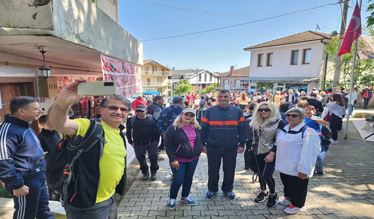 Kocaeli, Gölcük’te doğa yürüyüşünde buluştu 