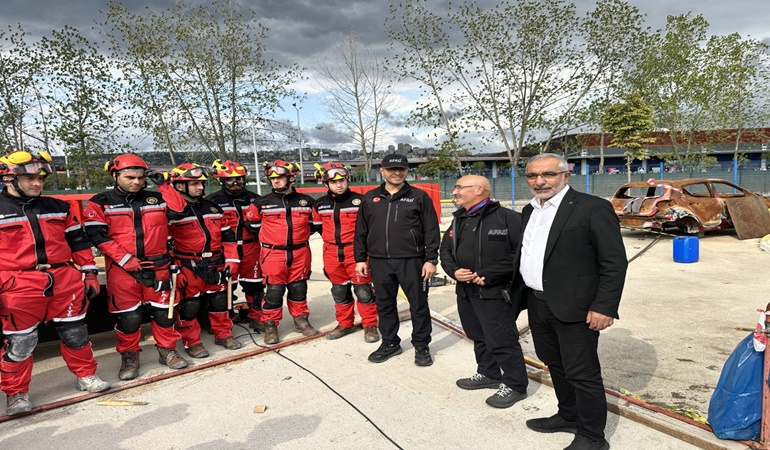 Kocaeli İtfaiyesi’nde hedef AFAD akreditasyon belgesi