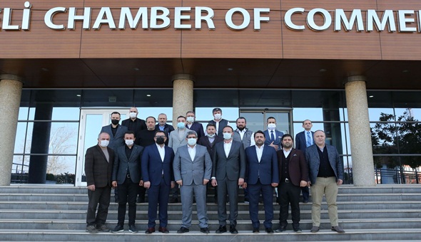 Kocaeli Müteahhitler Birliği’nden KOTO’ya ziyaret 