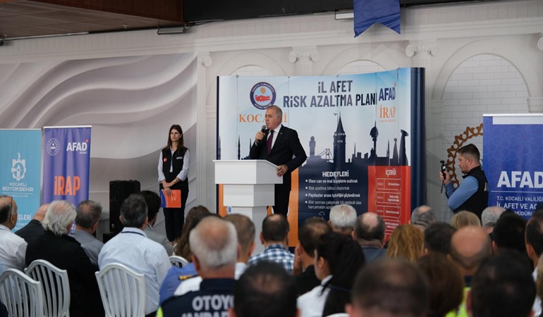Kocaeli’nde afet risklerine karşı ortak mücadele