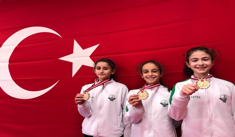 Kocaeli’nin cimnastikte ilk milli takım sporcuları Yuvam İzmit Cimnastik Kulübü’nden 