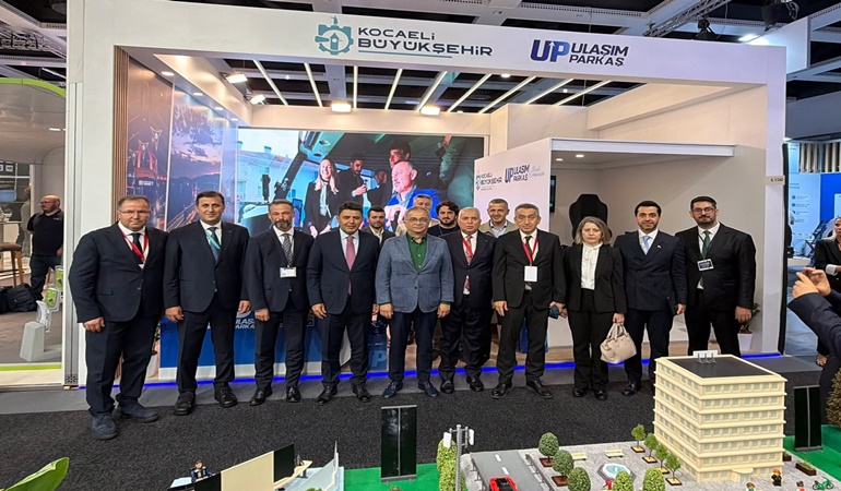 Kocaeli’nin ulaşım vizyonu Berlin’de vitrine çıktı