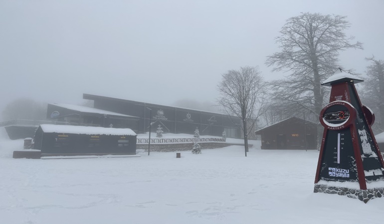 Kocaeli’nin yüksek kesimlerde kar alarmı verildi!