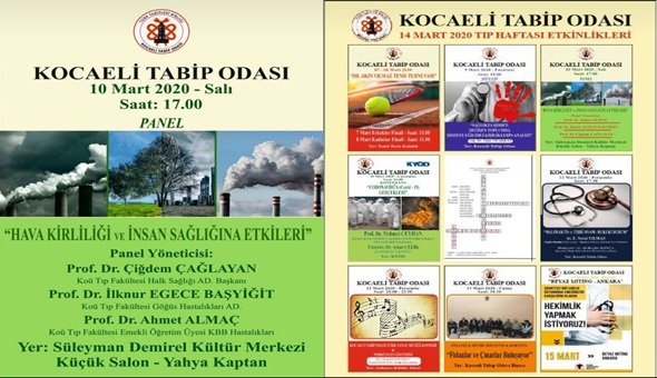 Kocaeli Tabip Odası programı dopdolu