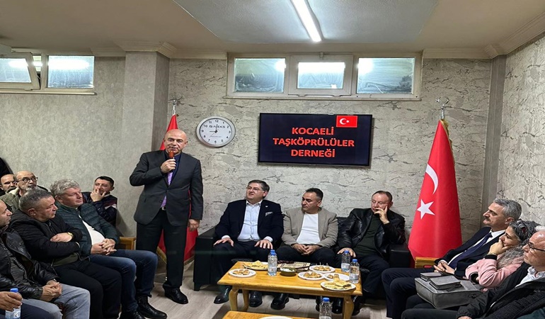 Kocaeli Taşköprülüler Derneği’nden Balıkçı’ya tam destek