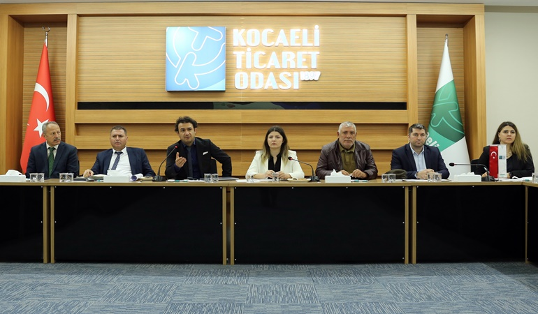 Kocaeli Ticaret Odası imalat sektörünü o konuda bilgilendirdi