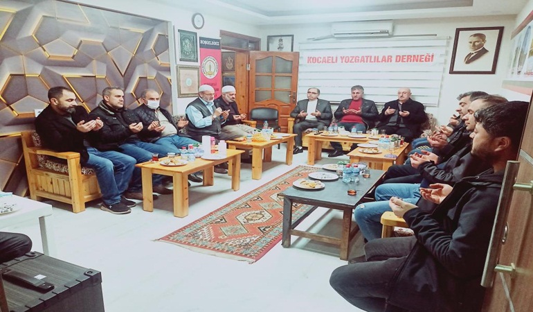 Kocaeli Yozgatlılar Derneği’nden mevlid-i şerif