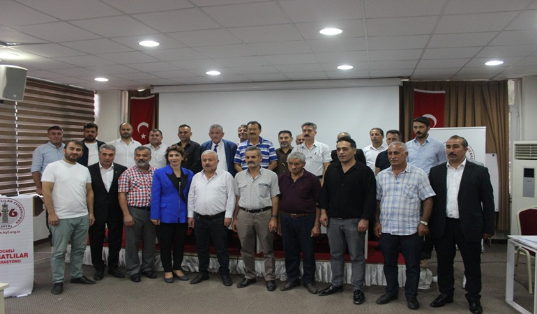 Kocaeli Yozgatlılar Federasyonu genel kurulunu yaptı 
