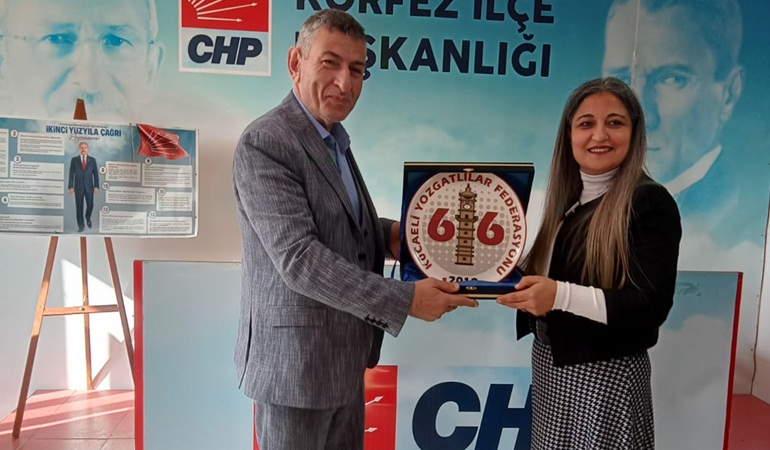 Kocaeli Yozgatlılar Federasyonu’ndan Başkan Altunal’a ziyaret