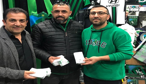 Kocaelispor taraftarına bilet desteği