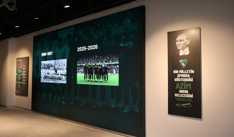 Kocaelispor’un 60 yıllık tarihi bu müzede
