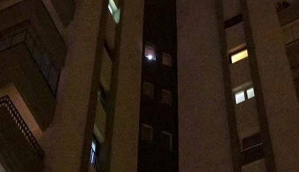 Kocası ile tartıştı, sonra kendini çatıdan attı