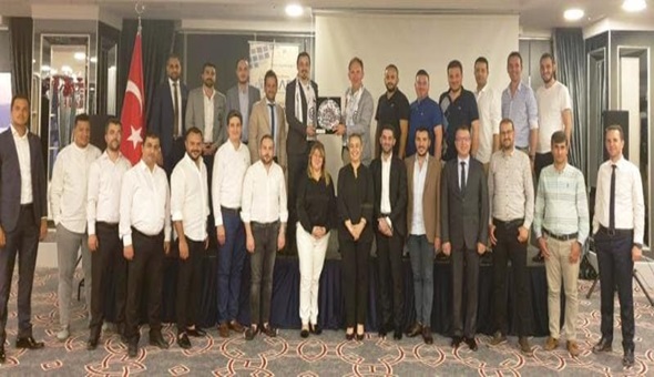 Komşu kentin genç işadamlarını ağırladılar 