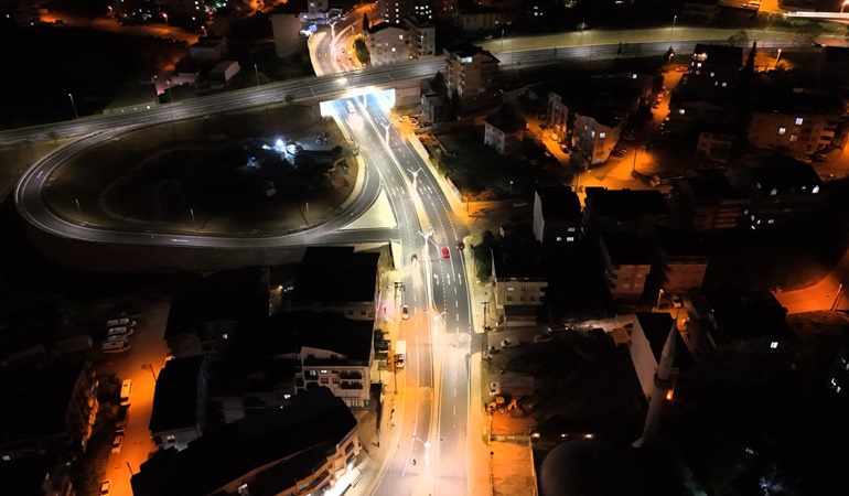 Köprülü Kavşak Projesi tamamlandı