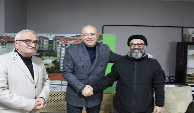 Körfez adayı Tayfun Balıkçı, İlimtepe’de esnaflarla buluştu