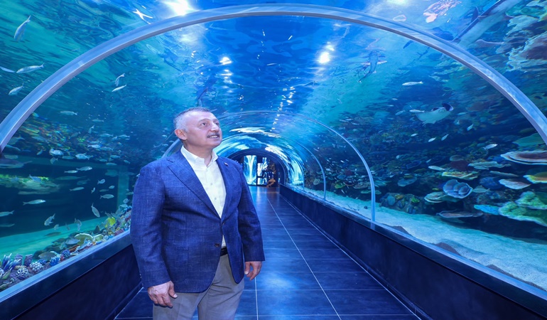 İzmit'te dev akvaryum kapılarını açıyor