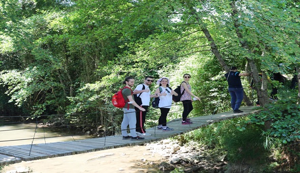 Körfez’de trekking keyfi