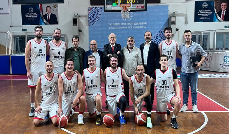 Körfez GB basketbol takımı sahadan yine galibiyetle ayrıldı