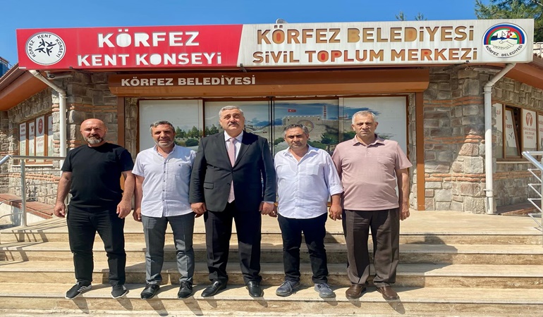 Körfez Kent Konseyi’ni ziyaret eden edene!