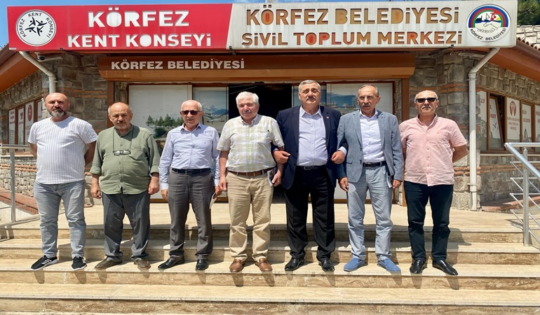 Körfez Kent Konseyi’ne ziyaretçi akını sürüyor
