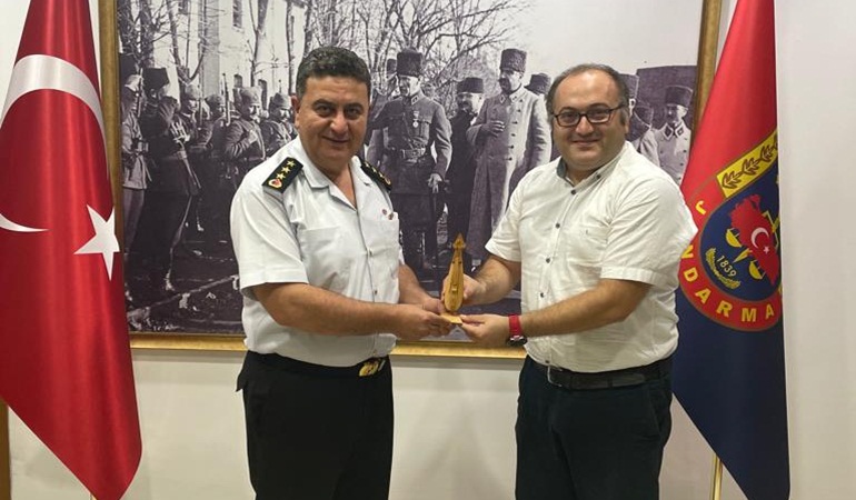 Körfez Trabzon Köprübaşı Arpalı Köyü Derneği’nden komutanlara ziyaret