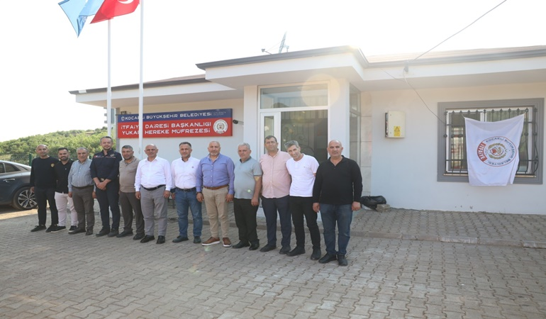 Körfez Yukarı Hereke’ye yeni itfaiye müfrezesi 