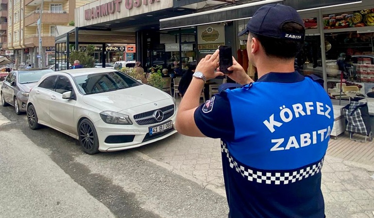 Körfez zabıtasından güvenli ulaşım denetimi
