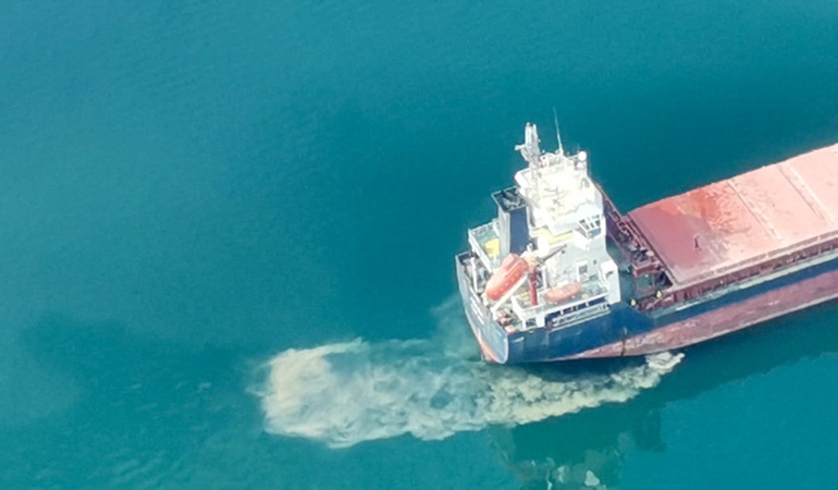 Körfezi kirleten gemiye rekor ceza