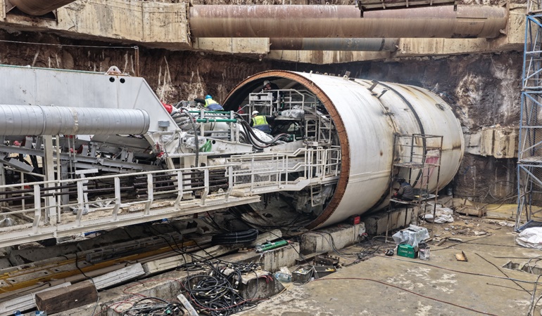 Körfezray’da 4 TBM ile metro tünelleri açılıyor