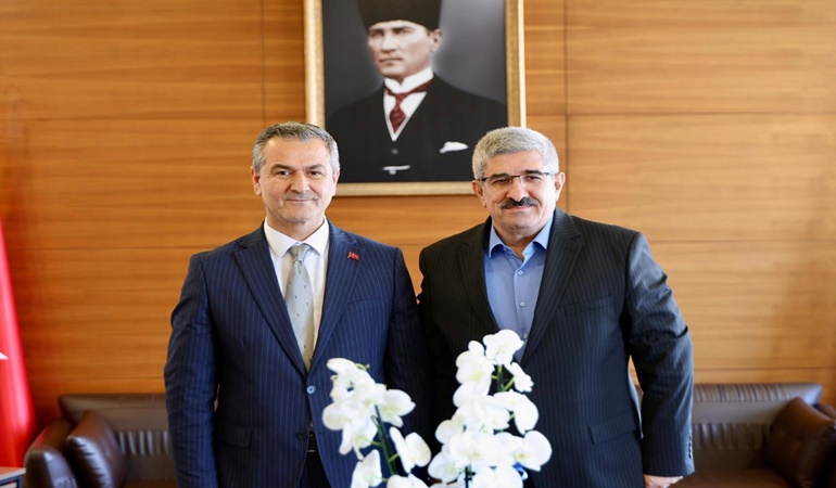 KOTO Başkanı Bulut, Belediye Başkanvekili Lütfü Obuz’u ağırladı