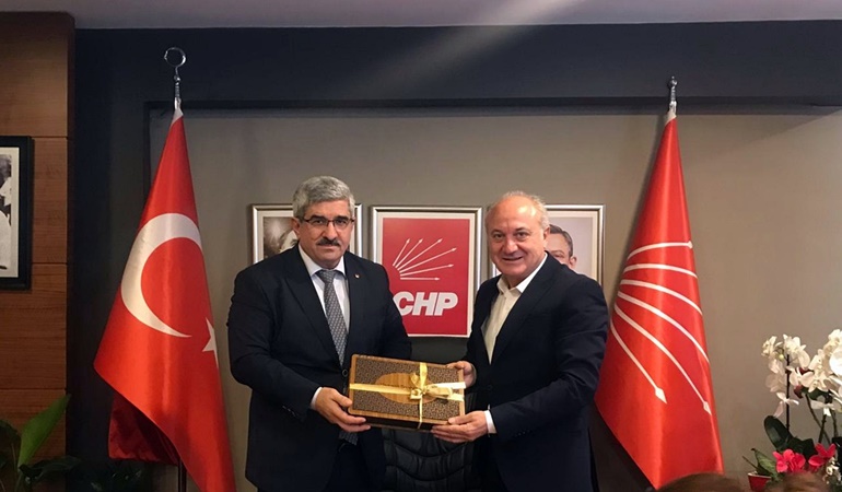 KOTO Başkanı Bulut,  CHP İl Başkanı Arcan’ı tebrik etti