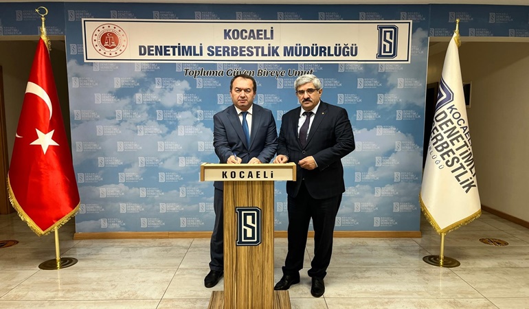 KOTO Başkanı Bulut, hükümlü istihdamı protokolünün altına imzasını attı