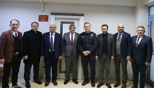 KOTO’dan Emniyet Müdürü Kesgin’e ziyaret