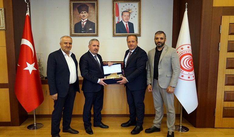 KOTO heyeti o sektörün taleplerini Bakan Yardımcısı Gürcan’a iletti