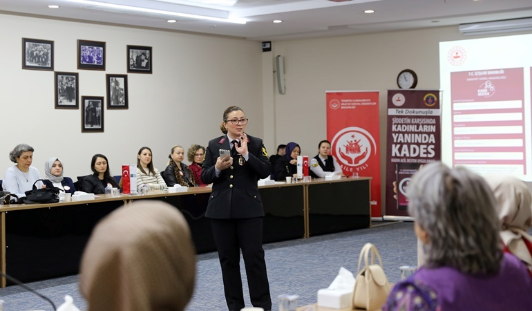 KOTO’nun kadınlarla ilgili seminerine büyük ilgi 