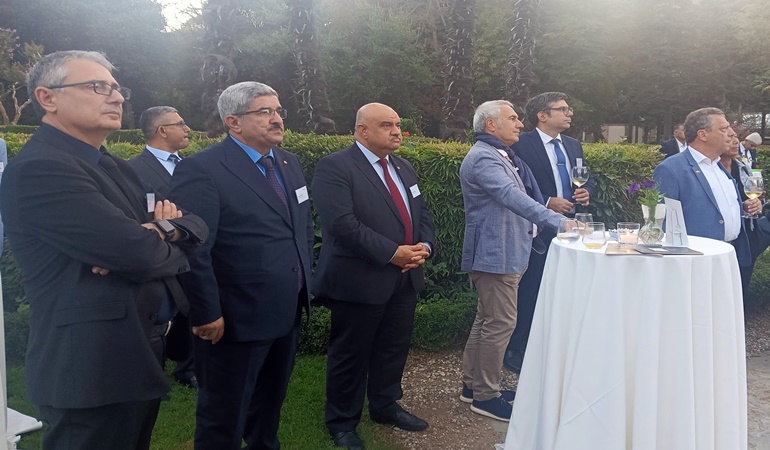 KOTO yöneticileri Almanya İstanbul Başkonsolosluğu’nun resepsiyonunda yerlerini aldı