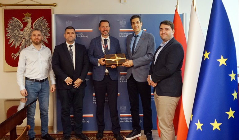 KOTO yöneticileri Polonya, Avusturya, Kırgızistan iş insanları ile bir araya geldi
