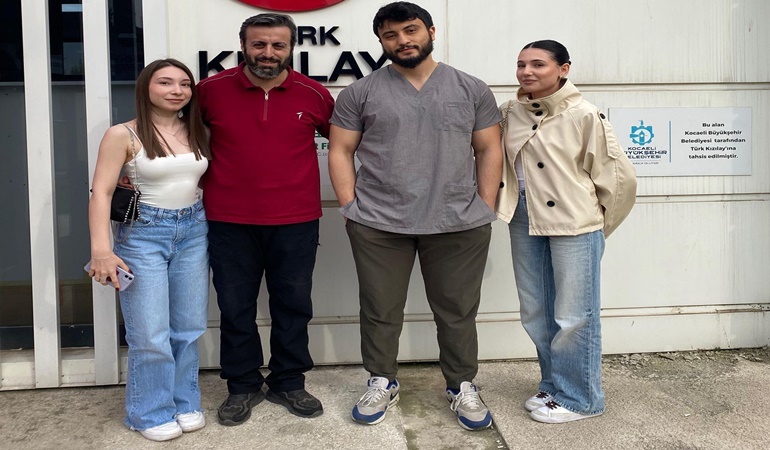 KOÜ öğrencileri Kızılay ile örnek bir projeye imza attı