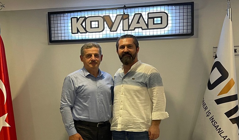 KOVİAD, Mahmut Civelek’i ağırladı