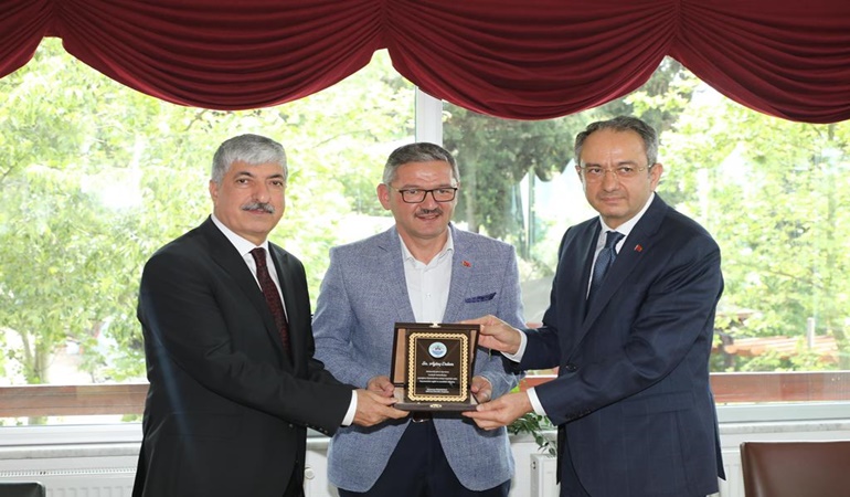 Kubilay ve Ömeroğlu muhtarları ağırladı