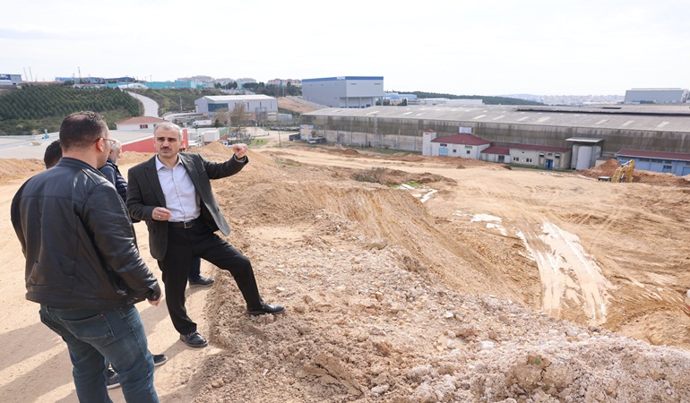 Küçük sanayi sitesi inşaatı başladı