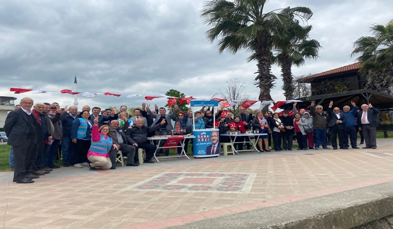 Küçükkaya ve Çetin Başiskelelilerle buluştu